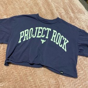 UA Project Rock Crop Tee